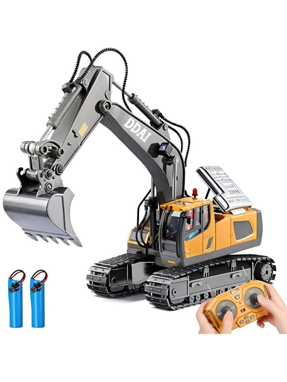 Remote Control Excavator Toys for Boys 8-12 Kids Best Gift Ideas - F2